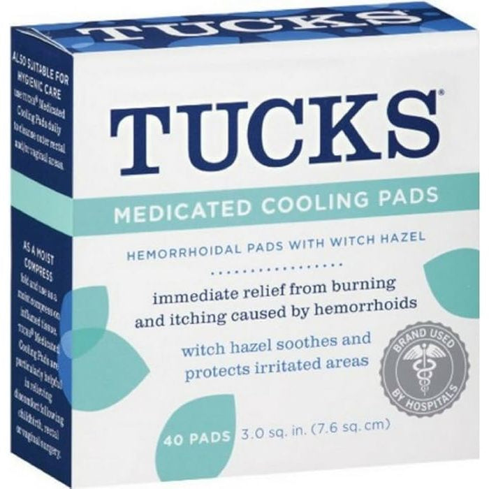 Tucks, Medicated Cooling Pads 40 count