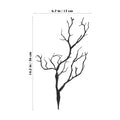 MAGICLULU Artificial Coral Branch for Headdress Black 36x17cm