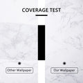 Boeoanay Marble Vinyl Wallpaper Grey White 15.8x118in Self Adhesive PVC