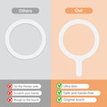 Pack Universal Ring Wireless Charger Conversion Kit for MagSafe Sticker 360 – Co