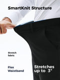 Fliwos Mens Stretch Dress Pants Flat Front Blue Size 29W x 31L