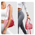 MEXS Mini Waterproof Gym Tote Bag for Women Small Rose Sports Duffel