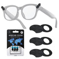 Camera Cover Smart Glasses, Rotating Camera Lens Shu