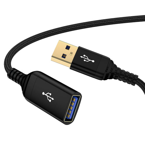 3.0 Extension Cable 10FT — 5Gbps Fast Data Transfer Type-A Male to Female for Ke