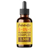 BestBy04/27 PureRootss Mushroom Complex Liquid Drop 1500MG 2 Fl Oz Pack 2