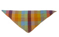Wander Agio Women Shawl Winter Wrap Cashmere Plaid Scarf Yellow Blue Pink 6