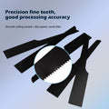 Reciprocating Hacksaw Blades Tools for Metal,Woodcutting,Rubber Black -32T-10pcs