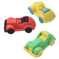RONDURE Car Erasers 18 Pcs 3D Sports Car Puzzle Take Apart Erasers Kids