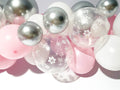 Shempeium Winter Onederland 1st Girl Banner Snowflake Pink Garland