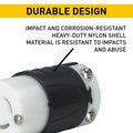 Pass & Seymour L1630-C Turnlok Connector,30A, 3Ph, 480V, 3P 4W Grdg.NEMA L16-30R
