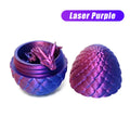 stepsin Easter Dragons 3D Printed Purple Crystal Dragon Egg Fidget Toy