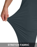 SERAMY Men's Golf Joggers Slim Fit Stretch Sweatpants Black Size L