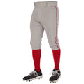 Champro Triple Crown 2.0 Baseball Knickers with Braid Grey Scarlet Size XL