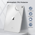 11th Gen 2025 & 10th Gen Clear Case — Slim Shockproof Transparent TPU Cover for