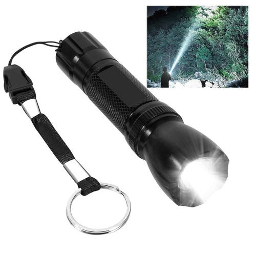 Tactical LED Pen Flashlight — High Lumen Handheld Light for Camping, Hiking, Cyc