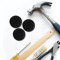 Homoyoyo 10PCS Car Rear Bumper Radar Hole Cover Plastic Plugs Black