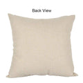 7COLORROOM Halloween Pillow Covers Set of 2 Black 18x18in Polyester