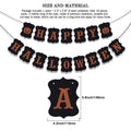 ERKOON Happy Halloween Banner Bunting Pumpkin Sign Wall Decor Party