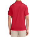 Izod Mens Short Sleeve Performance Polo Shirt, Red-646, 36-37 US