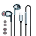 Wired Earbuds – Noise Canceling, Volume Control & Mic for iPhone 17/16/15, Samsu