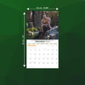 Just Calendars Men in Kilts 2026 Deluxe Wall Calendar 12x13.3 Large