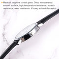 uxcell 32.5mm Sapphire Crystal Watch Glass Lens Round Flat 1.5mm Replacement