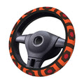 Overlook Hotel Carpet Steering Wheel Cover Universal 15 inch Black