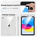 11th Gen 2025 & 10th Gen Clear Case — Slim Shockproof Transparent TPU Cover for