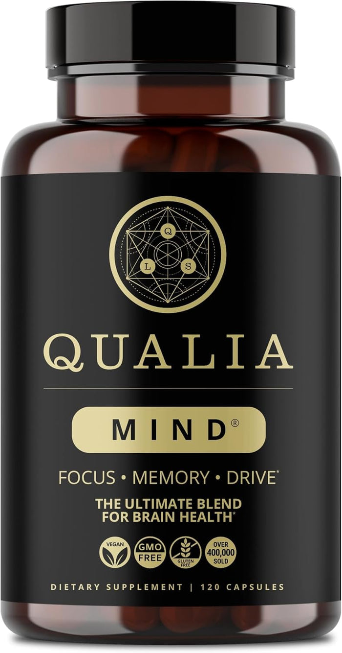 NEUROHACKER COLLECTIVE Qualia Mind | Doctor-Formulated Nootropic to Fuel Focus & Concentration
