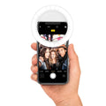 On Ring Light For Phone | 36 Led Ultra Wide Range Rechargeable Selfie Light With
