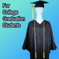 FOMOMDI Graduation Honor Cord 68" Black Red College Graduation