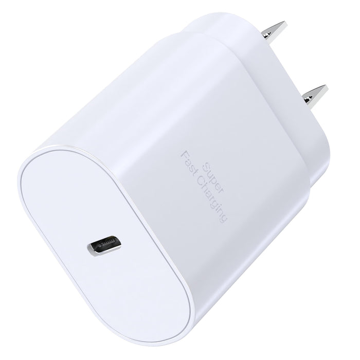 USB-C Fast Charging Block — PD Wall Charger Adapter for iPhone 17/17 Air/16/15/1