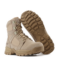 Kiwi Rugged Sand Suede 7" Steel Toe Zipped Water Resistant Tactical Boots [60400]