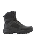 Kiwi Rugged Black Action Leather 7" Zipped Water Resistant Tactical Boots [62300]