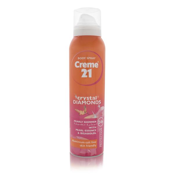 Fa Pink Passion Crystal Diamonds Body Spray 24h Protection & Pearly Shimmer 150ml