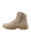 Kiwi Rugged Sand Suede Mid-Cut 6" Composite Toe Zipped Water Resistant Tactical Boots [68000]