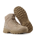Kiwi Rugged Sand Suede Mid-Cut 6" Zipped Water Resistant Tactical Boots [63000]
