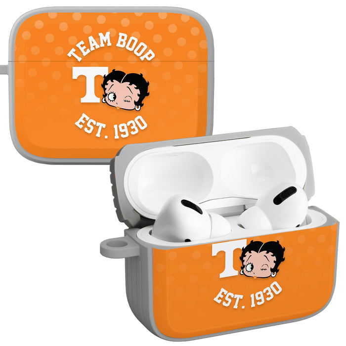 Tennessee Volunteers X Betty Boop HDX Apple AirPods Pro 1 & 2 Case Cover