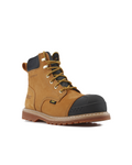 Kiwi Premium Wheat Nubuck 6" Composite Toe Waterproof Cap-Toe Work Boots [69000]