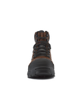 Kiwi ProGuard Brown Crazy Horse Leather Mid-Cut 6" Composite Toe Waterproof Tactical Boots [69200]
