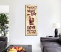 If You Can't Be With The Wine You Love, Love The Wine You're With Canvas Wall Art, Wine Art Decor, Wine Sign, Wine Gift, Wine Lovers
