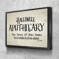Halliwell Apothecary Canvas Wall Art, Tonics, Tinctures and Elixirs, Powders Since 1882, Charmed Decor