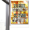 Try More Money Canvas Wall Art, Home Decor, Office Decor, Motivational Wall Decor, Office Wall Art, Office Wall Decor