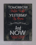 Now Is The Right Moment To Start Motivational Canvas Wall Art