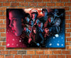 Stranger Things Crew Canvas Wall Art
