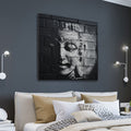 Buddha Wall Art, Buddha, Street Art, Canvas Wall Art, Home Decor, Buddha Head, Graffiti Art, Bristol, UK Art, Buddha Gift, Buddha Decor