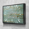 Be Awesome Canvas Wall Art, I Am Not Here To Average I Am Here To Be Awesome Quote On Canvas