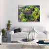 The Great Serpent Mound Canvas Wall Art, American Indian Decor, Ohio Earthworks Art, Adena Culture, Fort Ancient Culture