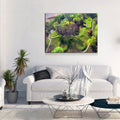 The Great Serpent Mound Canvas Wall Art, American Indian Decor, Ohio Earthworks Art, Adena Culture, Fort Ancient Culture