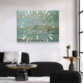 Be Awesome Canvas Wall Art, I Am Not Here To Average I Am Here To Be Awesome Quote On Canvas